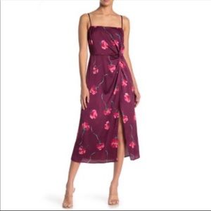 NWT LUSH Floral Midi Dress Size S